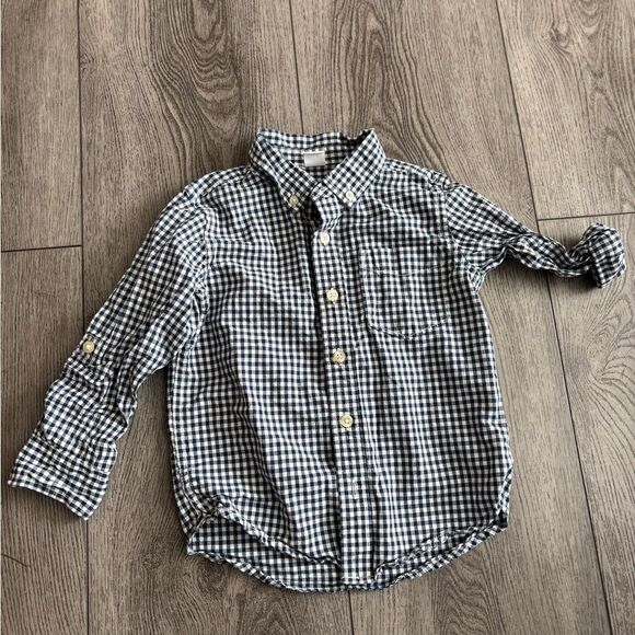Janine &Jack and Gap Blue Kids Button-Up Shirt - Picture 9 of 11